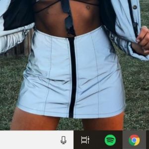 Generation Outcast Reflective Rave Two Piece Set